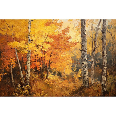 Autumn Leaves Acrylic canvas